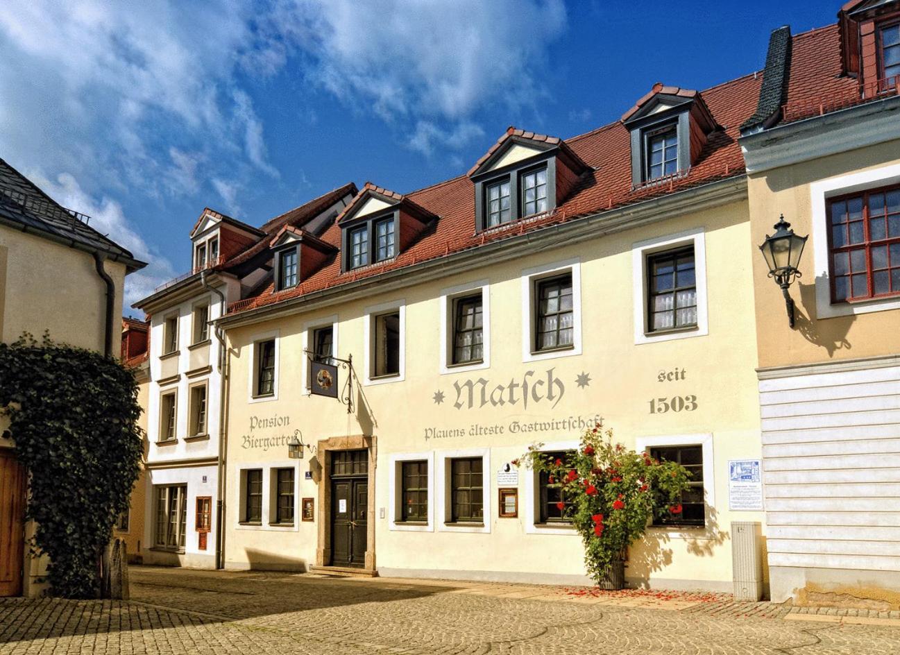 Matsch - Plauens Aelteste Gastwirtschaft Exterior foto