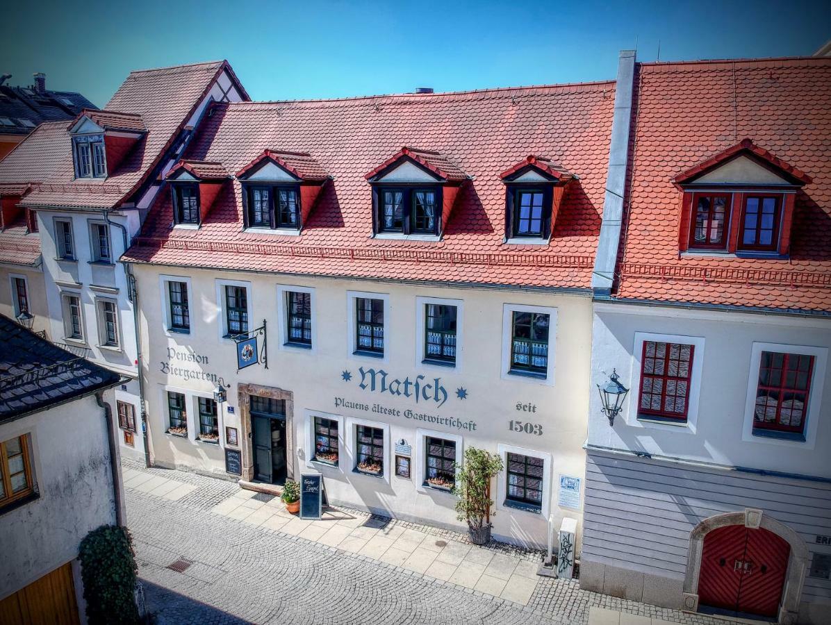 Matsch - Plauens Aelteste Gastwirtschaft Exterior foto